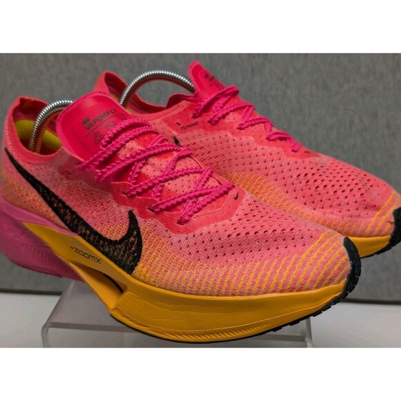 Nike ZoomX VaporFly Next% 3 Hyper Pink Running DV4129-116 Men's Size 8.5 - Picture 1 of 13